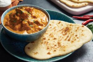 Butter Chicken with Rice or Naan