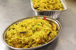 Mushroom Pulao Rice