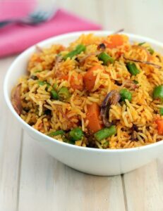 Vegetable Pulao Rice